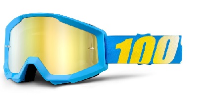 GAFAS 100% STRATA MOD. CYAN ESPEJO